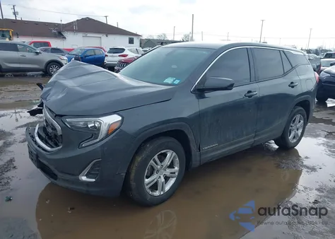 2019 GMC Terrain Sle из США, поврежденный, VIN 3GKALMEV9KL148777